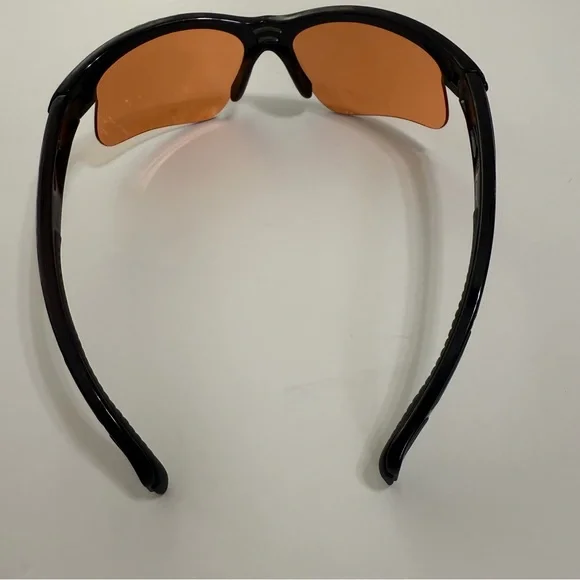adidas Men's Black Frame Sunglasses with Orange Lenses - Picture 3 of 6